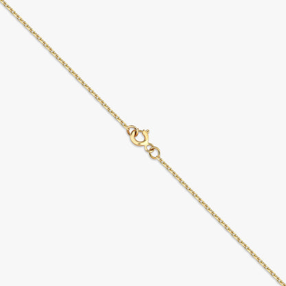 Eternal Spectrum 18 Ayar Altın Safir ve Pırlanta Kolye