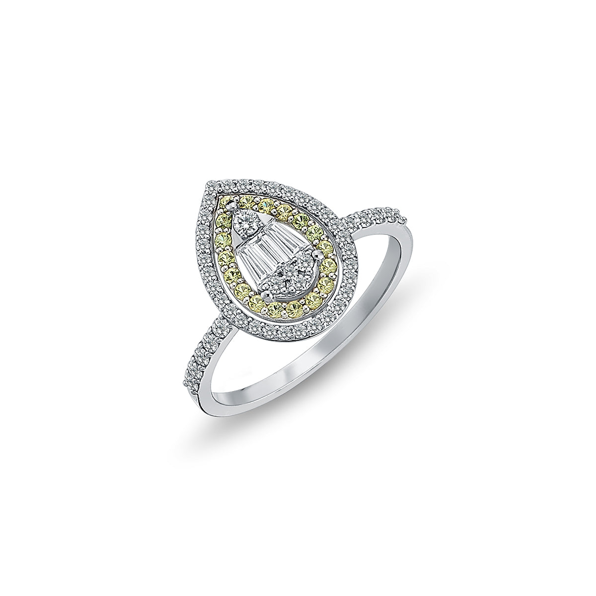 St Jadwiga Seraphine Pırlanta Yüzük