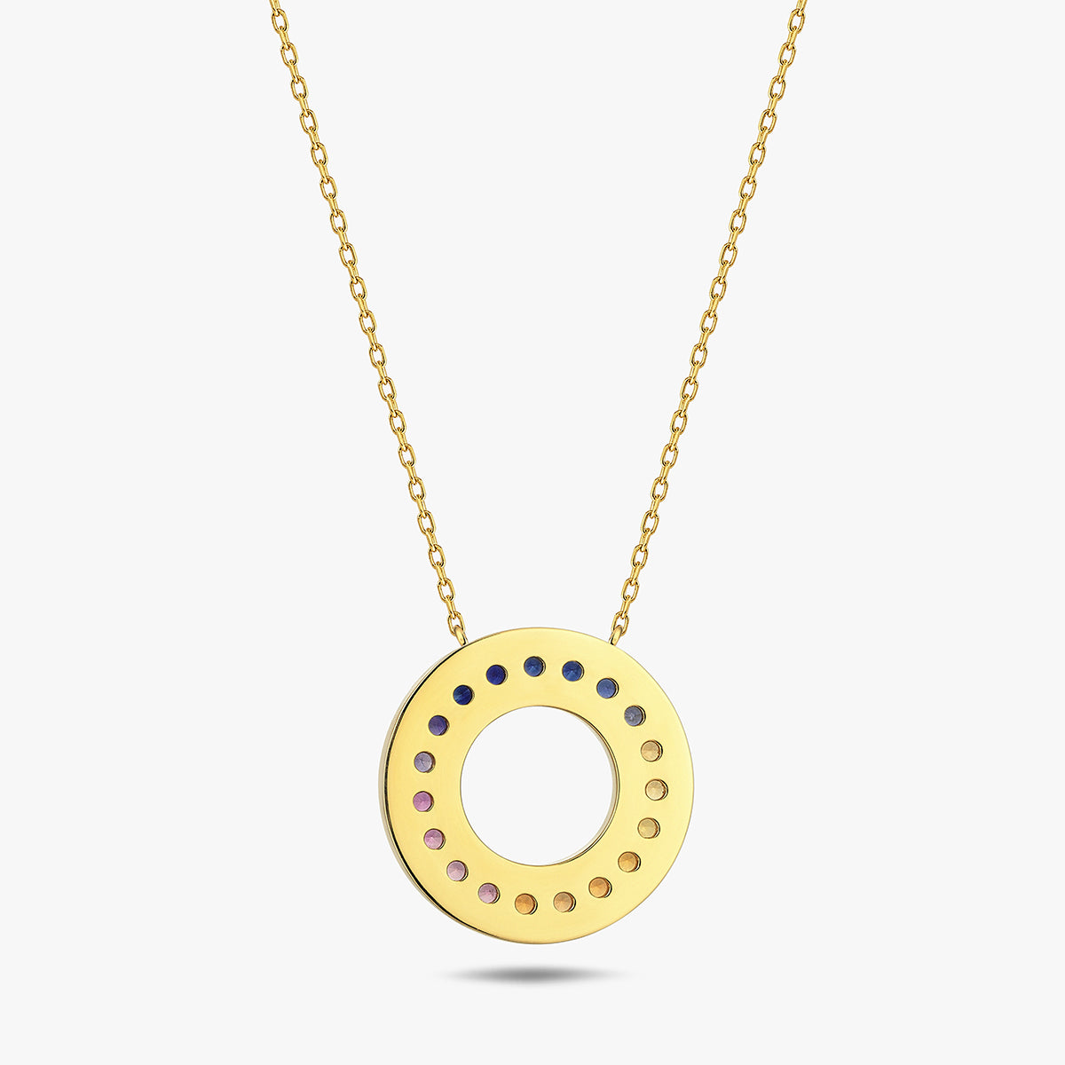 Celestial Harmony 18 Ayar Altın Kolye