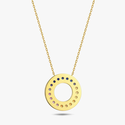 Celestial Harmony 18 Ayar Altın Kolye