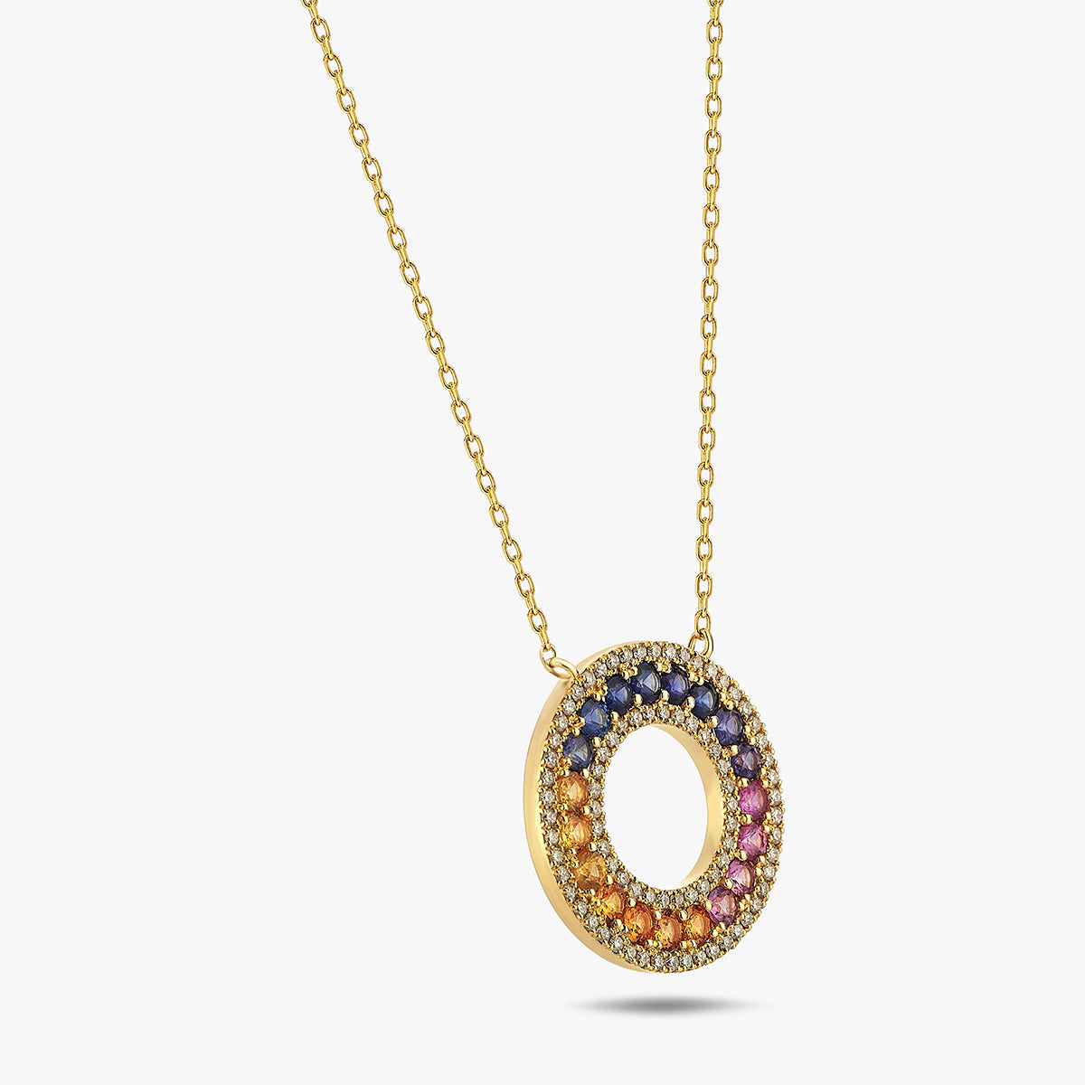 Celestial Harmony 18 Ayar Altın Kolye