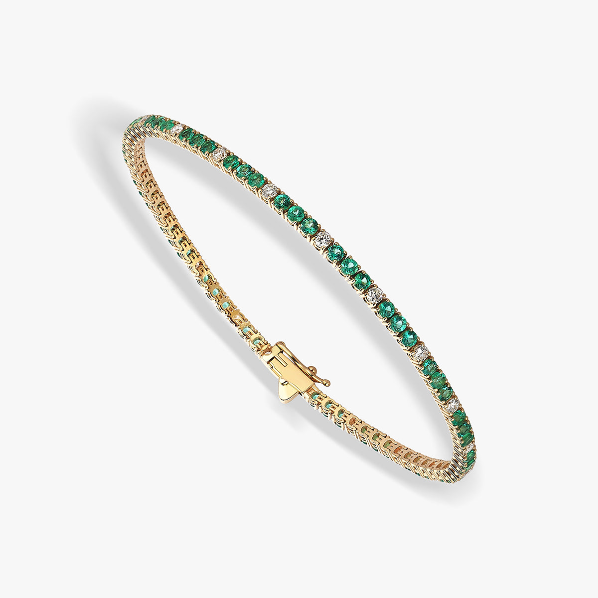 Emerald Grace 18 Ayar Altın Bileklik