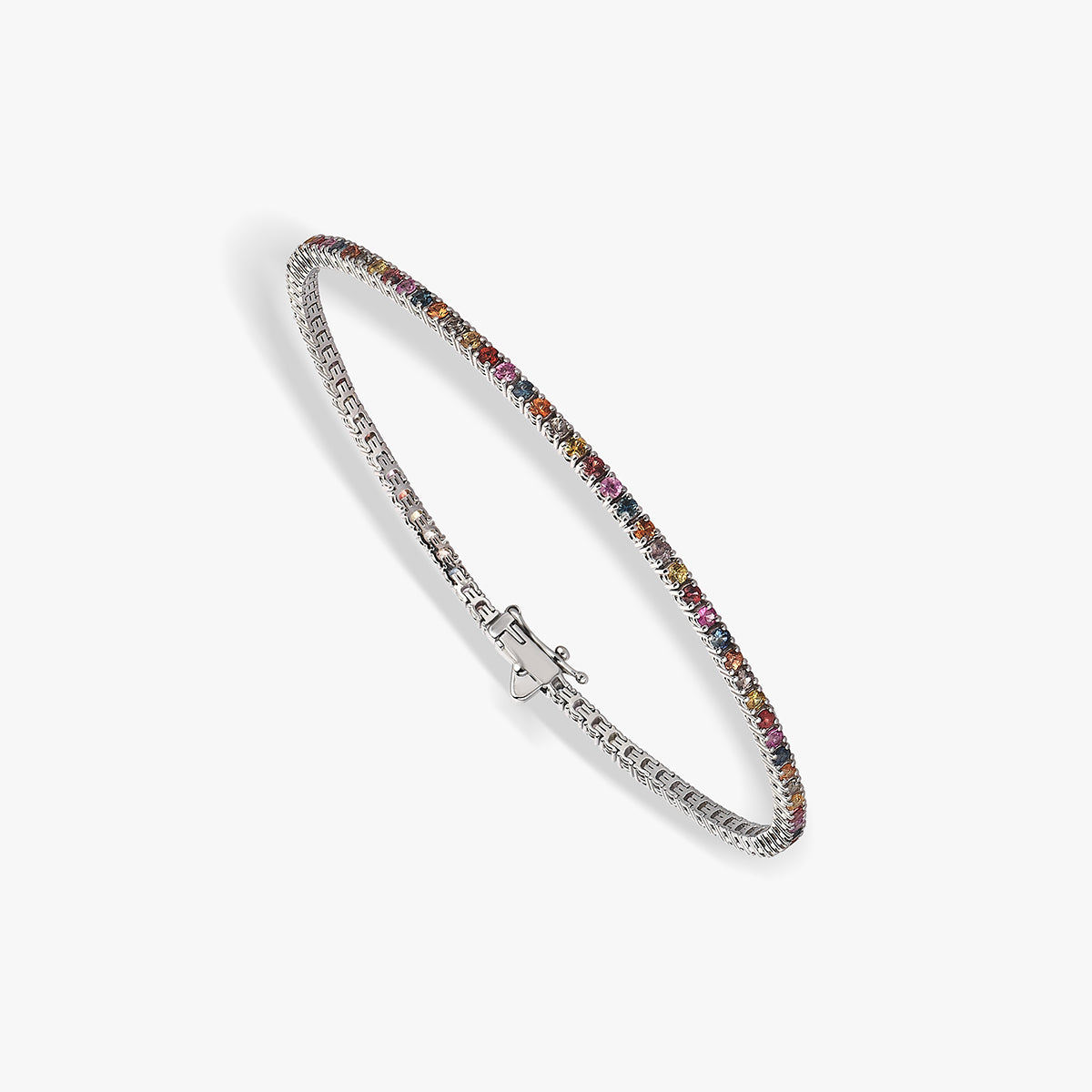 Aurora 18 Ayar Beyaz Altın Bileklik