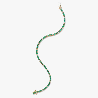 Emerald Grace 18 Ayar Altın Bileklik